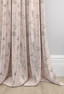 Dragonflies, Pink - Made to Measure Curtains